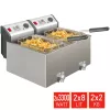 FRITEL TURBO SF fritéza 16 litrov 6,6 kW nerez