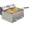 FRITEL TURBO SF fritéza 16 litrov 6,6 kW nerezová oceľ