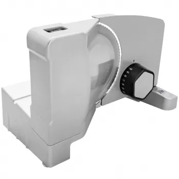 Fritel SL 3657 elektrický krájač, 150 W, nerezový nôž, 170 mm, hrúbka rezu 0-15 mm, strieborná/čierna