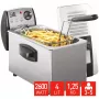 FRITEL Starter fritéza 4 litre 2,6 kW sivá