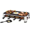 FRITEL RG 2170 raclette gril nerez chróm/čierna 1200 W 8 osôb