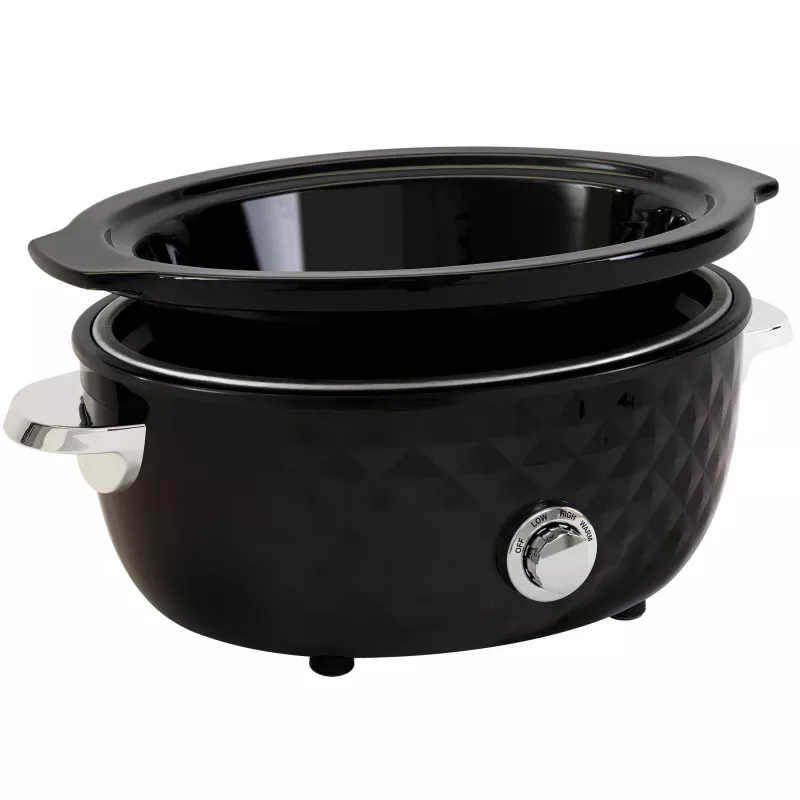 FRITEL Family pomalý hrniec 5.5 Liter 210W čierna/chróm