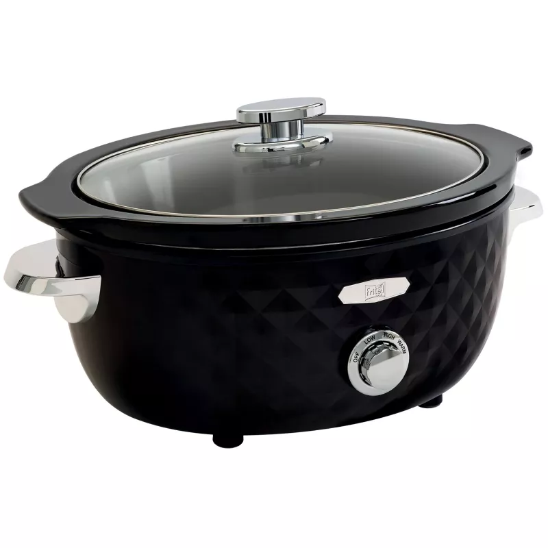 FRITEL Family pomalý hrniec 3,3L 150W čierna/chróm
