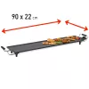 FRITEL Starter TY 1897 XXL teppanyaki gril 1800W strieborná/čierna