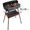 FRITEL Starter BBQ 2246 elektrický gril so stojanom, 2200 W, čierna