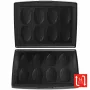 Fritel platňa vaflovača na madeleines