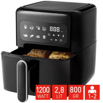 Fritel SnackTastic 4303 fritéza 1200W čierna