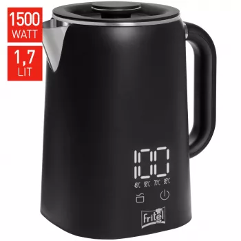 Fritel kanvica 1,7 litra čierna
