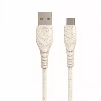 BIOND USB-A na USB-C 3A 2M nabíjací a dátový kábel - čierny