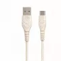 BIOND USB-A na USB-C 3A 2M nabíjací a dátový kábel - čierny