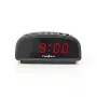 Nedis CLDK008BK LED digitálny budík s funkciou odloženého budenia, čierny