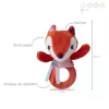 Lilliputiens Alice the Fox mäkká hračka s viacerými aktivitami 3m+ 83035