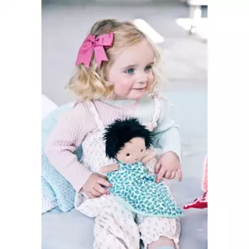 Lilliputiens bábätková bábika v košíku s oblečením a dekou Ari