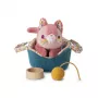 Lilliputiens Jeanne the Cat plyšová hračka sada s košíkom a doplnkami, 12m+