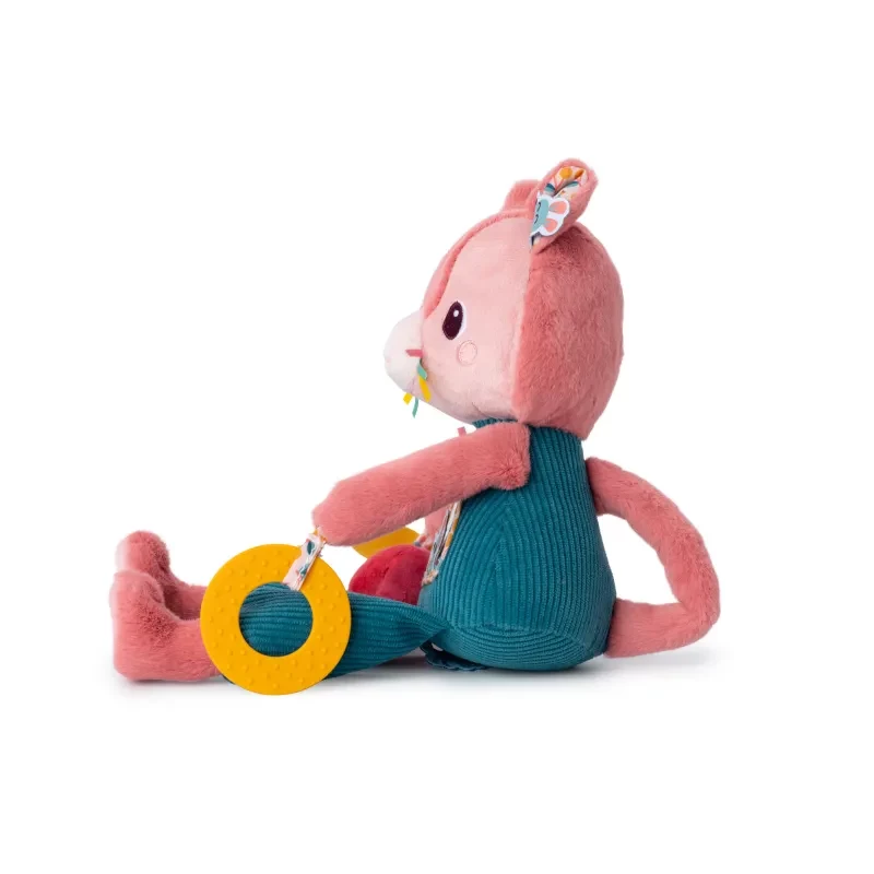 Lilliputiens Jeanne the Cat multifunkčná aktivitná plyšová hračka 9m+