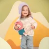 Lilliputiens Jeanne bábika v nosiči s klobúkom 18m+