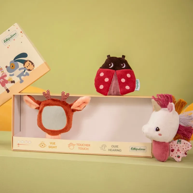 Lilliputiens Multisenzorická súprava jednorožec Lena 0m+