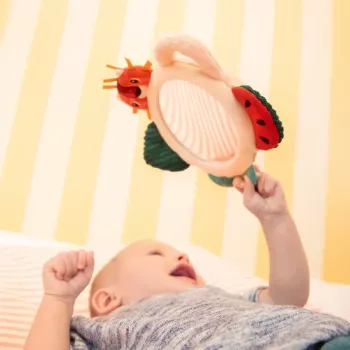 Lilliputiens Jack lev senzorické aktivitné zrkadlo s rukoväťami, 3m+