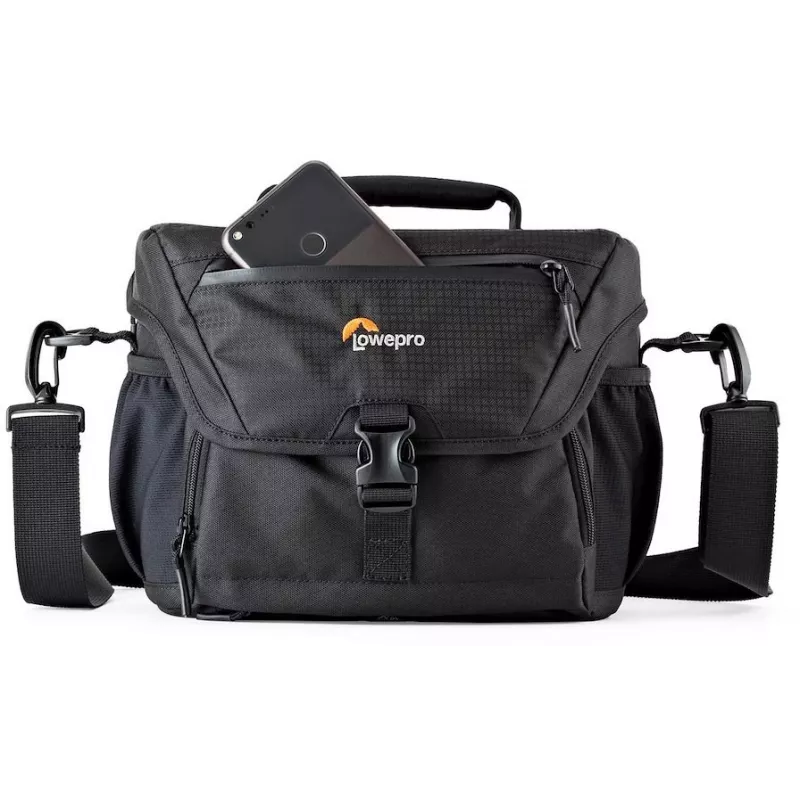 Lowepro Nova 180 AW II ramenná taška pre DSLR/bezzrkadlovku s objektívom, čierna