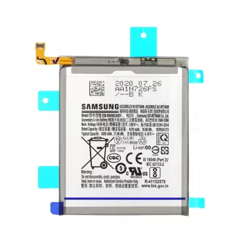 Samsung Galaxy Note 20 Ultra LCD Display Assembly s rámom (GH82-23333A) - Mystic Black