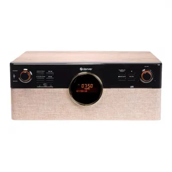 Denver MRD-180 Retro hudobné centrum Drevo DAB+/FM CD Kazeta Bluetooth