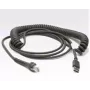 Zebra napájaný USB kábel - USB PlusPower (12V) - 2m