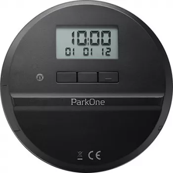 NEEDIT ParkOne elektronické parkovacie hodiny čierna