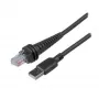 Honeywell napájaný USB kábel - 2,9 m - čierny