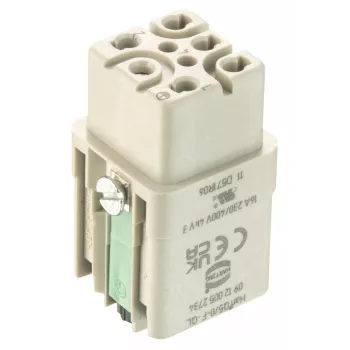 Harting Han Q samica vložka 5+PE Quick Lock 1,5mm²