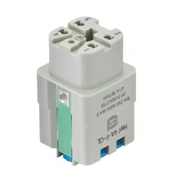 Harting Han A® vložka so zásuvkou 4 kontakty Quick Lock 09200042733