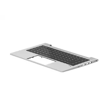 HP N01933-A41 belgická AZERTY podsvietená náhradná klávesnica pre notebook - čierna