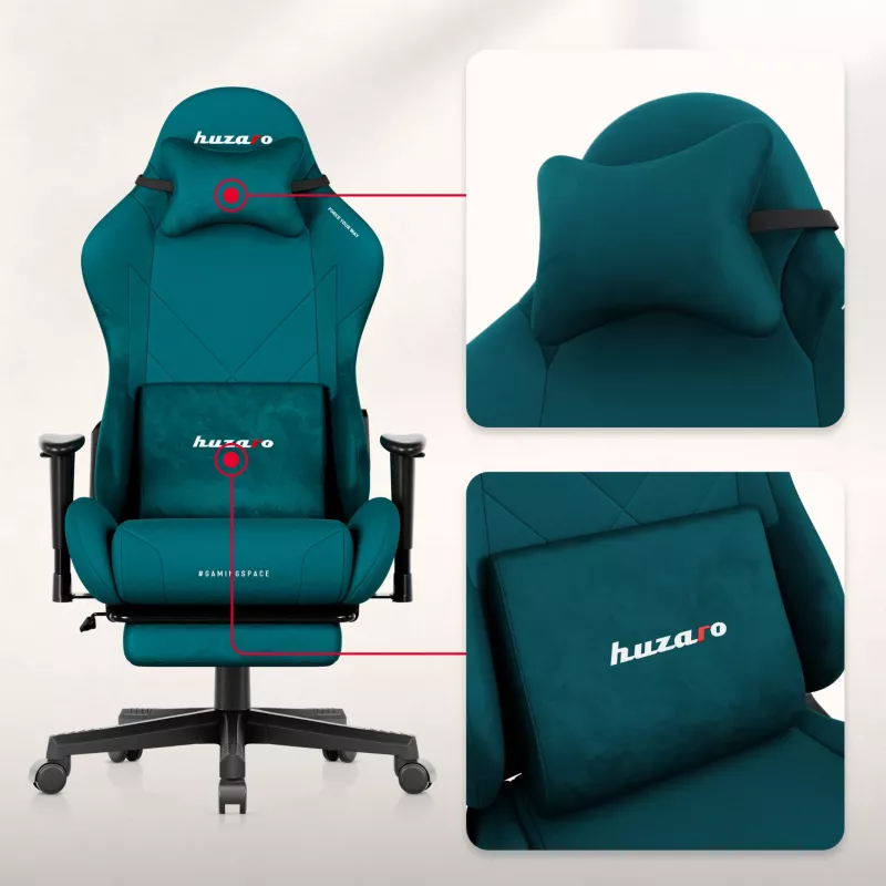 Huzaro Force 5.7 Teal herná stolička
