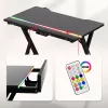Huzaro Hero 2.4 RGB čierny herný stôl