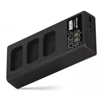 Newell CD-USB-C trojkanálová nabíjačka batérií pre Sony NP-FW50