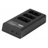 Newell CD-USB-C trojkanálová nabíjačka batérií pre Sony NP-FW50