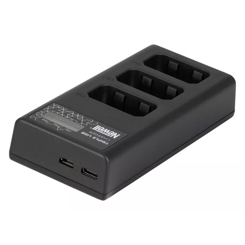 Newell CD-USB-C trojkanálová nabíjačka batérií pre Sony NP-FW50