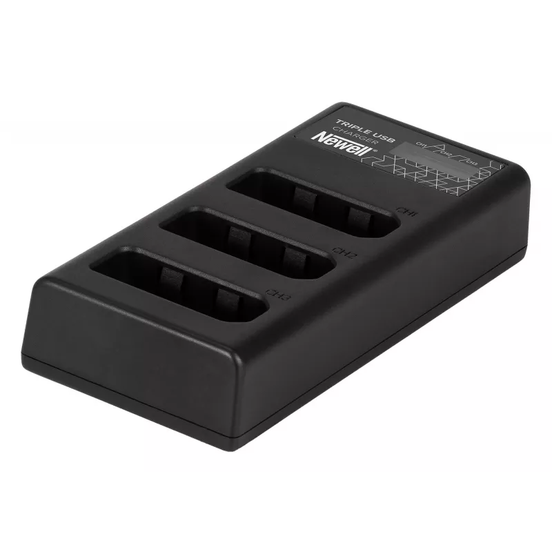 Newell CD-USB-C 3-kanálová nabíjačka batérií pre Nikon EN-EL14