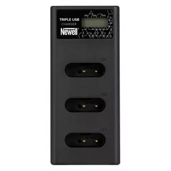Newell CD-USB-C trojkanálová nabíjačka batérií pre Sony NP-BX1