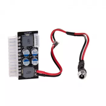 Akyga AK-CA-38 PICO-PSU DC/ATX napájací adaptér, 120 W, 12 V DC vstup, 24-pin ATX, P4, SATA, Molex