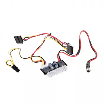 Akyga AK-CA-38 PICO-PSU DC/ATX napájací adaptér, 120 W, 12 V DC vstup, 24-pin ATX, P4, SATA, Molex