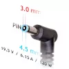 Akyga AK-ND-45 notebookový napájací zdroj pre HP, 120 W, 19,5 V / 6,15 A, 4,5 x 3,0 mm s pinom