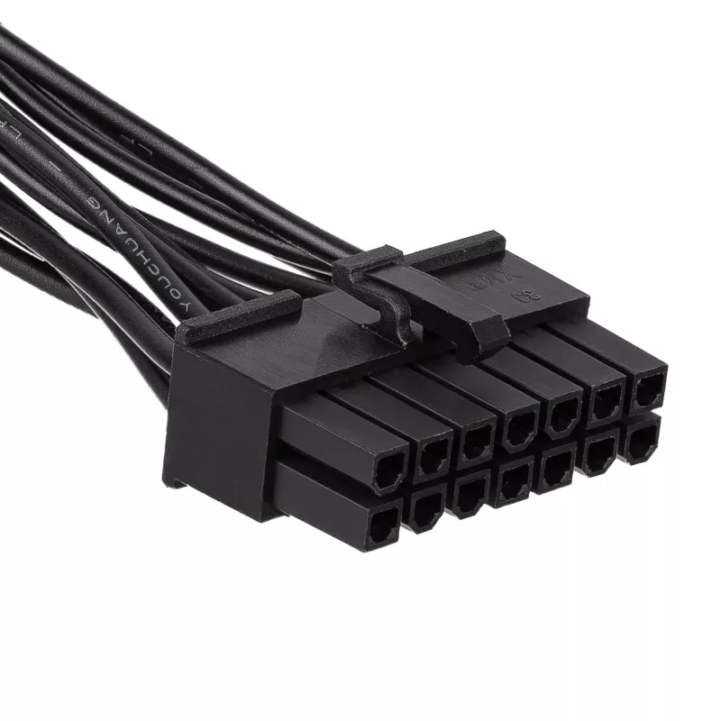 Akyga AK-CA-77 napájací adaptérový kábel ATX 24-pin (samica) na Lenovo 14-pin (samec), 10 cm