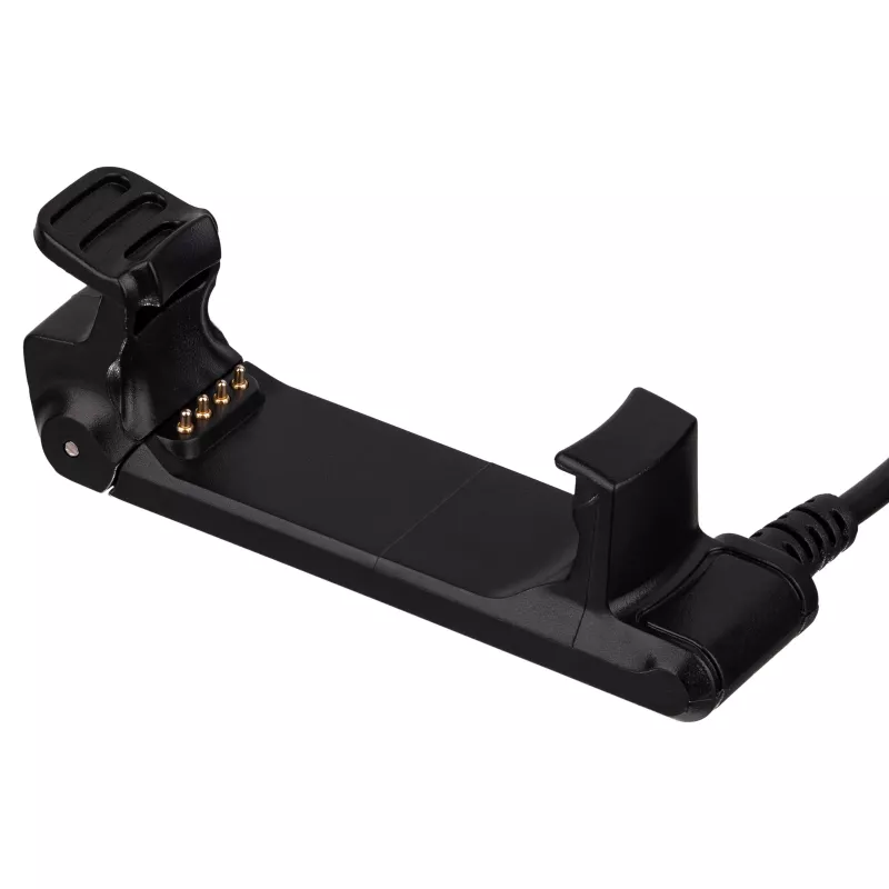 Akyga AK-SW-19 USB nabíjací kábel s klipom pre Garmin Forerunner 220, 1 m, čierny