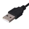 Akyga AK-SW-19 USB nabíjací kábel s klipom pre Garmin Forerunner 220, 1 m, čierny