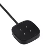 Akyga AK-SW-27 magnetický USB nabíjací kábel pre Fitbit Versa 3 / Sense, 1 m, čierny