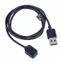 Akyga AK-SW-30 magnetický nabíjací kábel pre Amazfit Cor A1702, USB-A, 1 m, čierny