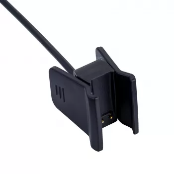 Akyga AK-SW-35 nabíjací kábel pre Fitbit Alta HR, USB-A, 1 m, čierny