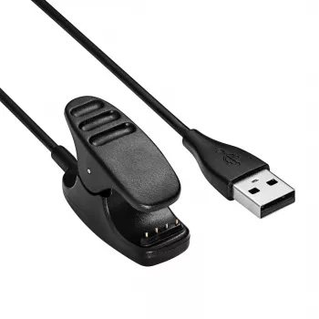 Akyga AK-SW-38 nabíjací a dátový kábel pre Suunto 3 / 5 / Fitness / Ambit, USB-A, 1 m, čierny