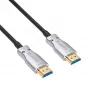 Akyga AK-HD-100L HDMI 2.1 aktívny optický kábel (AOC), 48 Gbit/s, 8K@60Hz / 4K@120Hz, 10 m