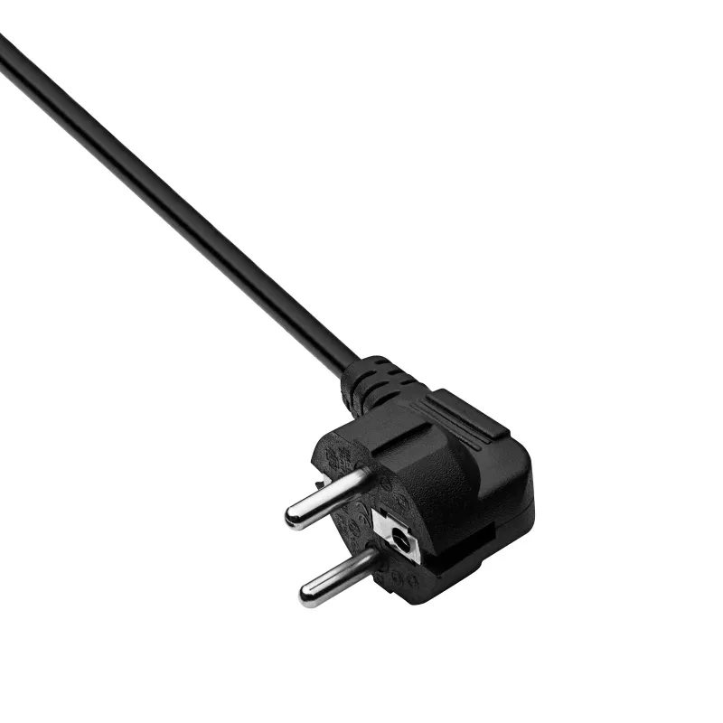 Akyga AK-CH-21 GaN USB nabíjačka 65 W, 2 x USB-C + USB-A, so zásuvkou, 1,5 m, čierna